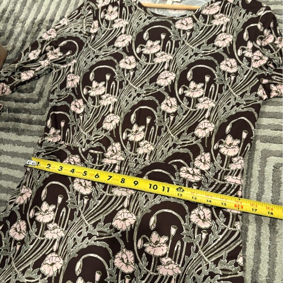 Tory Burch Dagny Silk Jersey Dress Sz L - Picture 15 of 16